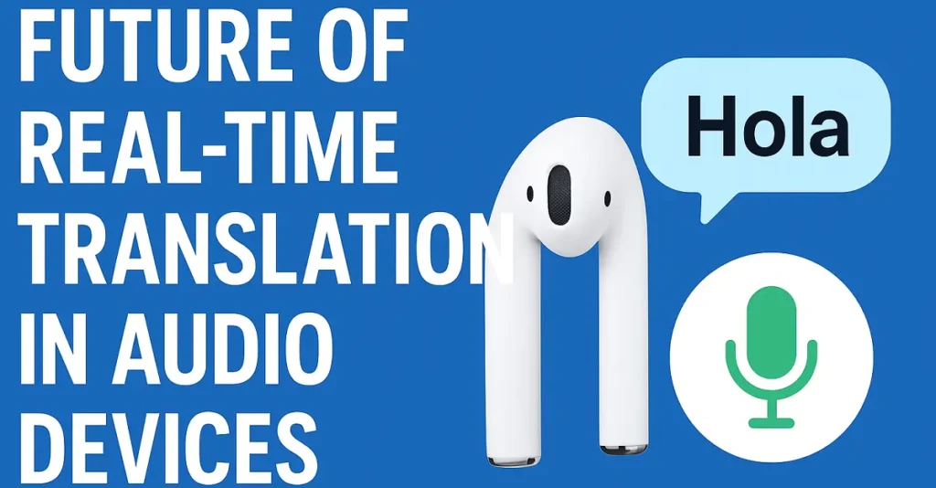 translation feature in airpods