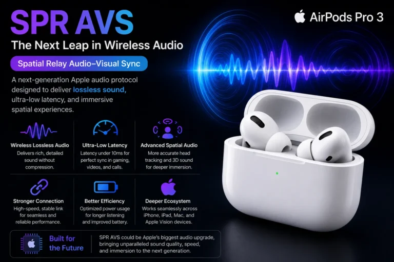 spr avs in apple airpods pro 3