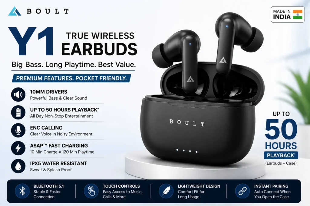 boult earbuds under 1000
