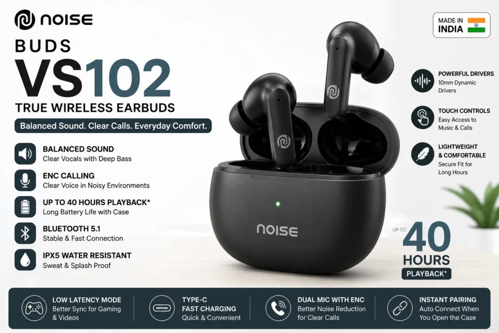 Noise Earbuds VS102